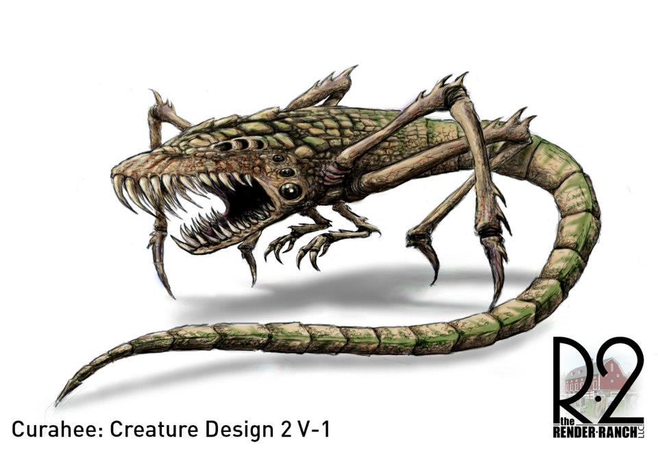 Concept Design for Film Creature
